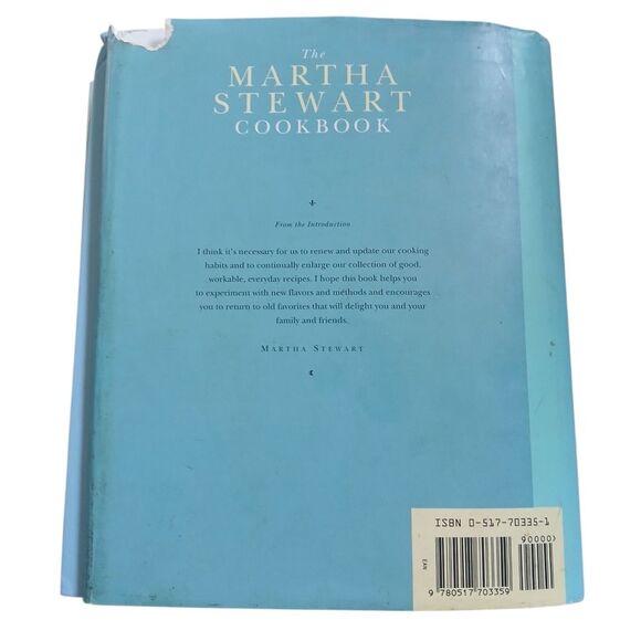 Martha Stewart Cookbook - Collected Recipes for Every Day Blue Cover 1st Edition - Picture 13 of 14